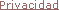 Declaraci&oacute;n de privacidad